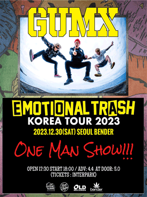 GUMX  EMOTIONAL TRASH KOREA TOUR 2023