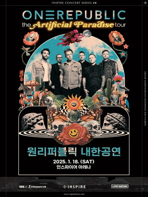 OneRepublic The Artificial Paradise Tour in Korea