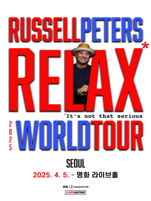 RUSSELL PETERS RELAX WORLD TOUR IN SEOUL