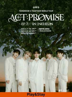 ［Play＆Stay］TOMORROW X TOGETHER WORLD TOUR 〈ACT : PROMISE〉 - EP. 2 - IN INCHEON + Hotels