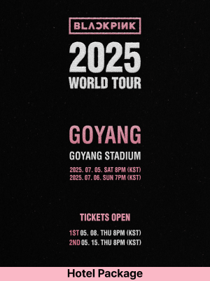 ［Hotel Package］BLACKPINK 2025 WORLD TOUR IN GOYANG +Shuttle