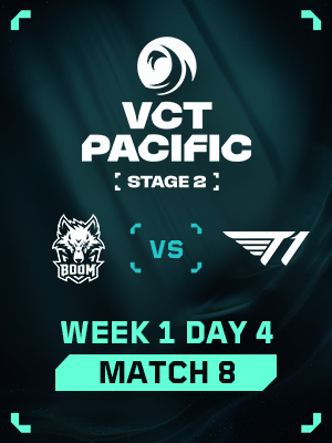 VCT Pacific Stage 2 (7.18) - M8 : BME VS T1