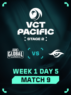 VCT Pacific Stage 2 (7.19) - M9 : GE VS TS
