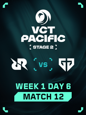 VCT Pacific Stage 2 (7.20) - M12 : RRQ VS GEN