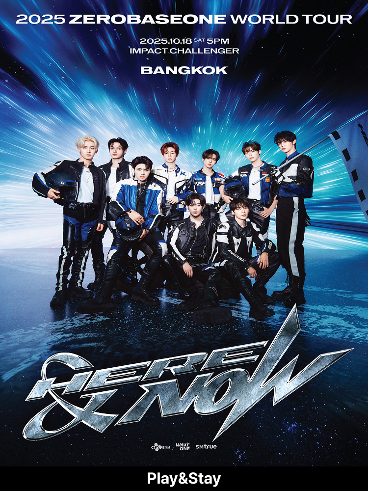 ［Play＆Stay］2025 ZEROBASEONE WORLD TOUR ［HERE＆NOW］ IN BANGKOK + Hotel