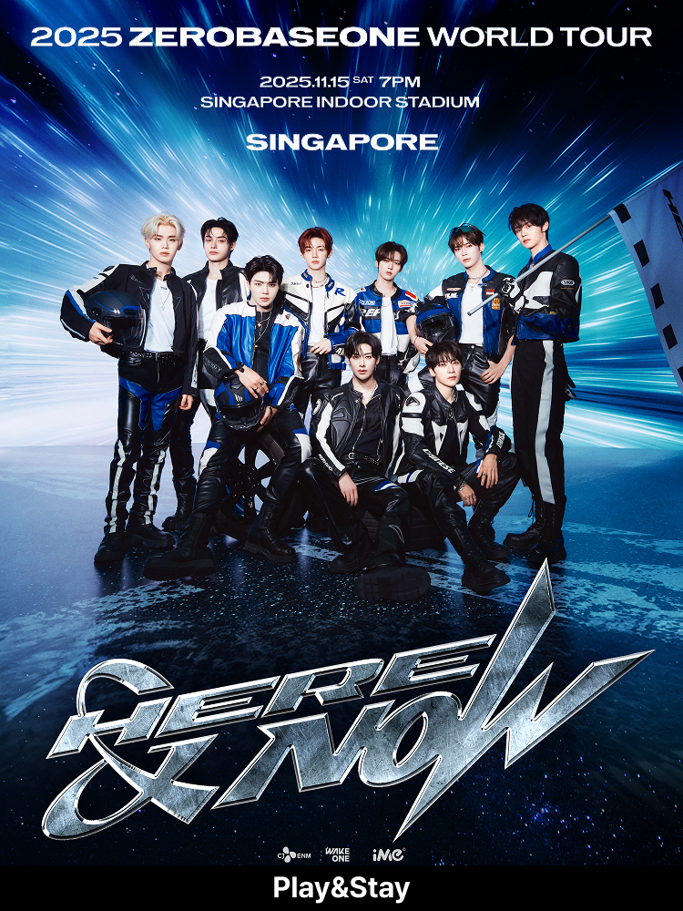 ［Play＆Stay］2025 ZEROBASEONE WORLD TOUR ［HERE＆NOW］IN SINGAPORE + Hotel